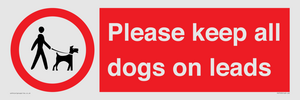 Please keep all dogs on leads